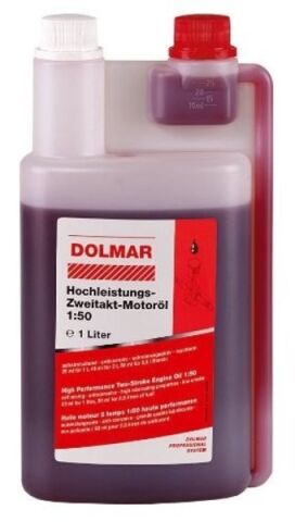 DOLMAR Motorový olej dvoutaktní 1:50 1000ml s dávkovačem (980008112)
