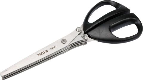 YATO Kuchyňské nůžky na bylinky 200mm, 5 břitů (YG-02368)