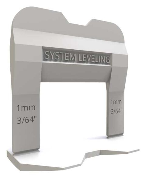 System Leveling D.O.O. System Leveling - spony 1mm (2000 ks) (SL1131)