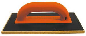 MAGG Hladítko plast ABS 280x140x8mm - plsť bílá (109011)