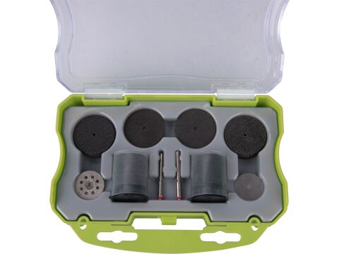 EXTOL nástavce na přímou brusku, sada 74ks (903770)