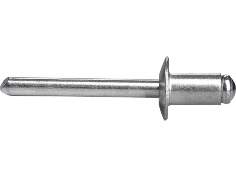 EXTOL nýty trhací hliníkové sada 250ks, O 6,4x8mm plochá hlava (8813872)