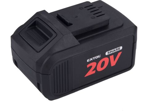 EXTOL baterie akumulátorová SHARE20V, 20V Li-ion, 8000mAh (8891886)