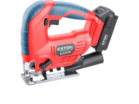 EXTOL pila přímočará aku SHARE20V, 20V Li-ion, 2000mAh (8891824)