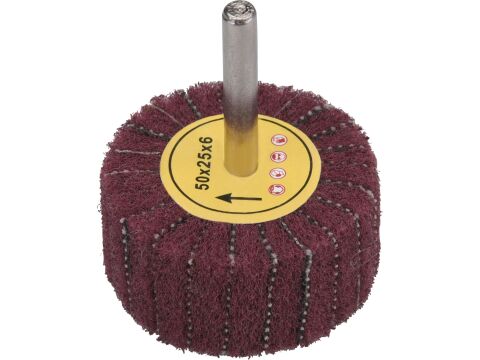 EXTOL kotouč z korund. brusného rouna kombinovaný, na stopce, O 40x25x6mm (8803394)