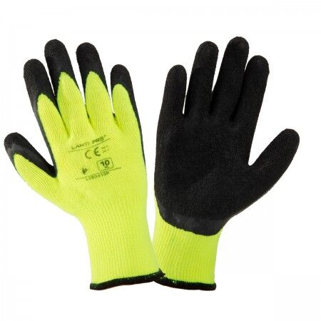 PROFIX sp. z o.o. LAHTI PRO - Rukavice pracovní zimní WINTER YELLOW - velikost 10 (blistr) (L250510K)