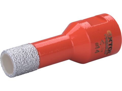 EXTOL korunka vykružovací diamantová, O 14mm, závit M14 (8801863)