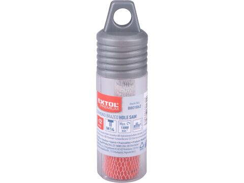 EXTOL korunka vykružovací diamantová, O 12mm, závit M14 (8801862)