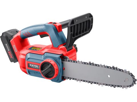 EXTOL pila řetězová aku SHARE20V, BRUSHLESS, 30cm, 2Ah (8891920)