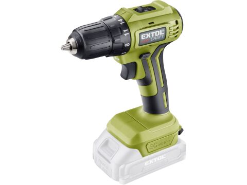 EXTOL vrtací šroubovák aku, BRUSHLESS, 20V Li-ion, bez baterie a nabíječky (402451)
