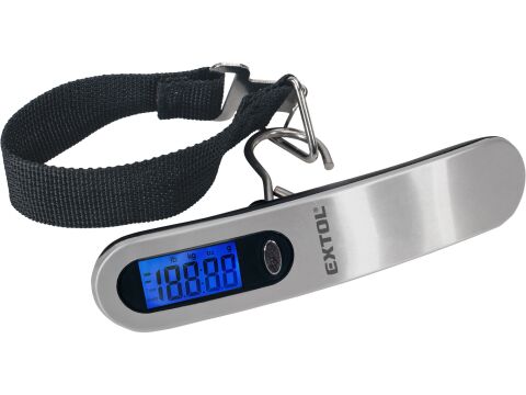 EXTOL váha příruční digitální na zavazadla, 0,05-50kg (8822003)