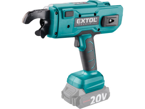 EXTOL INDUSTRIAL vazač armatur aku SHARE20V, BRUSHLESS, bez baterie a nabíječky (8791861)