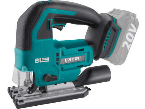 EXTOL pila přímočará aku SHARE20V, BRUSHLESS, bez baterie a nabíječky (8791825)