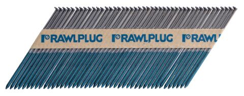 RAWLPLUG Hřebíky prstencové do plynové hřebíkovačky WW90CH/II + plyn - černé; 3,1 x 63 mm (R-DRK-3163-V)