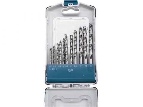 EXTOL vrtáky do kovu, sada 13ks,Ř2-8 mm, HSS-G (8701118)