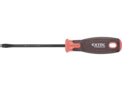 EXTOL šroubovák plochý SUPERGRIP, (-) 8x150mm, CrV (8819268)