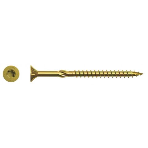RAWLPLUG Vrut kalený do dřeva a dřevotřísky TS; zápustná hlava (10 ks/bal.); 5 x 60 mm (R-S7-TS-5060)
